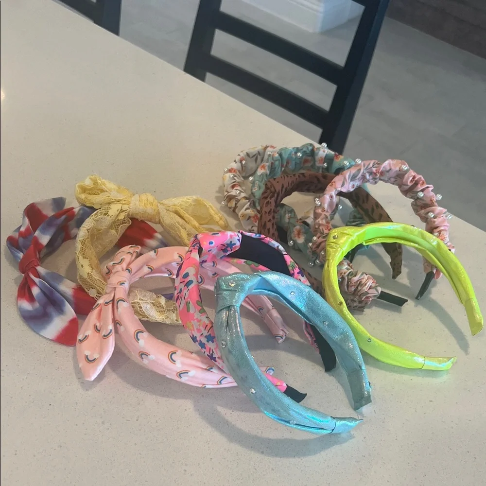 10 Pack! Girls Headbands